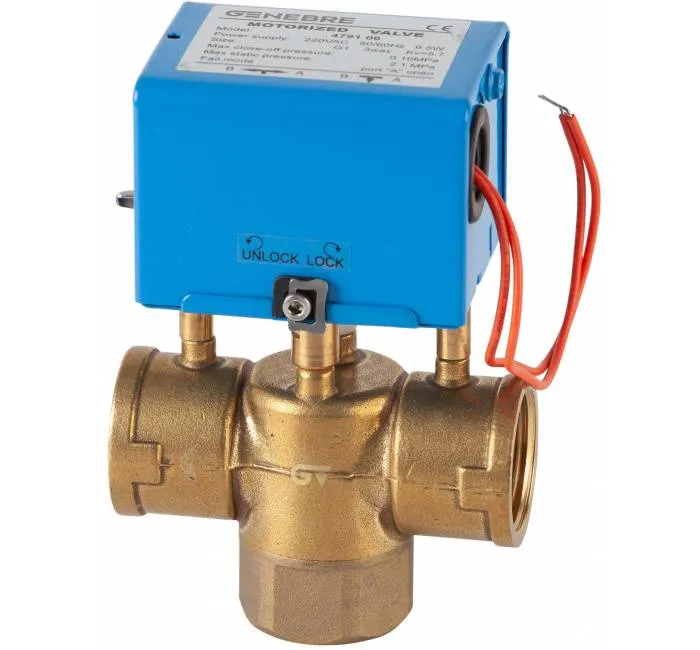 Robinet 3 cai actionat electric - 2 fire